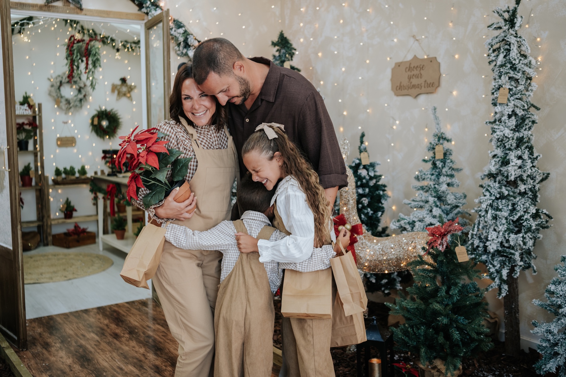 Familia Navidad Belle Photography